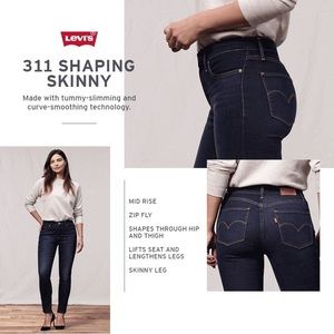 Black Levi’s 311 Jeans